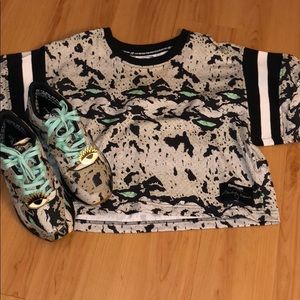 Melody Ehsani Reebok’s w/ Matching Shirt!